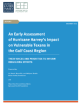 Hurricane Harvey survey cover
